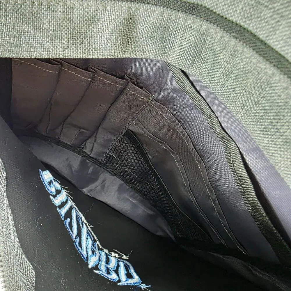 Blizzard Entertainment Backpack Gray Black Lightweight Multi Compartment Bag